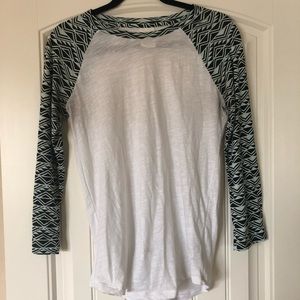 PINK Victoria’s Secret Baseball 3/4 Sleeve Tee